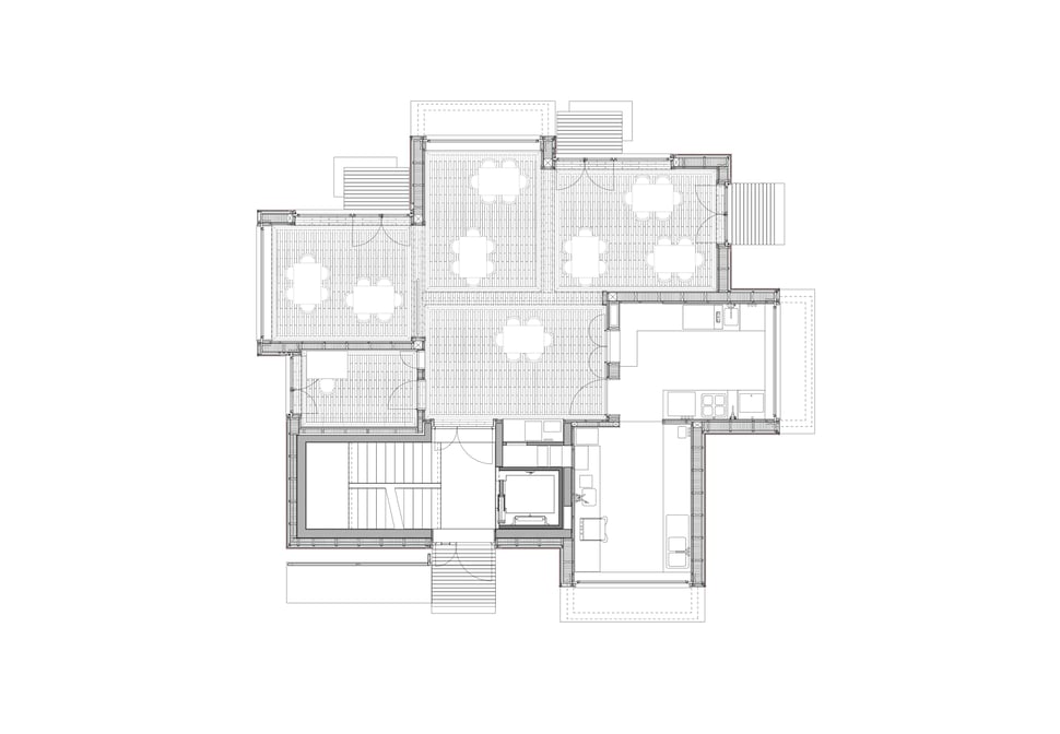 Hopf & Wirth Architekten ETH HTL SIA Winterthur, Erweiterung Neubau Pension Bugatti, Winterthur