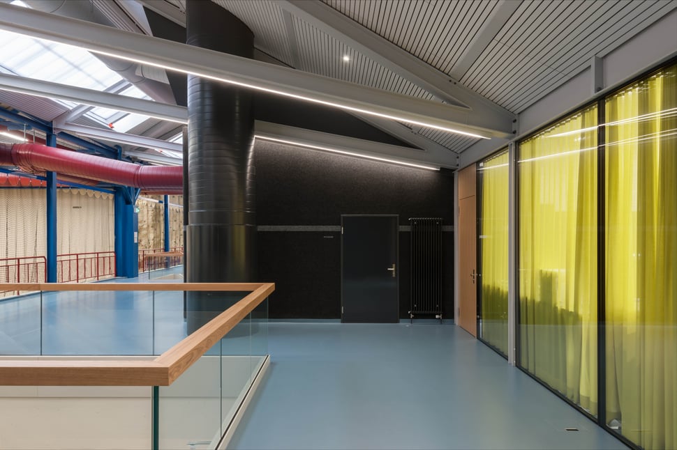 Erweiterung Turnhallen Berufsbildungsschule Winterthur BBW, Baudirektion Kanton Zürich, Hopf & Wirth Architekten Winterthur