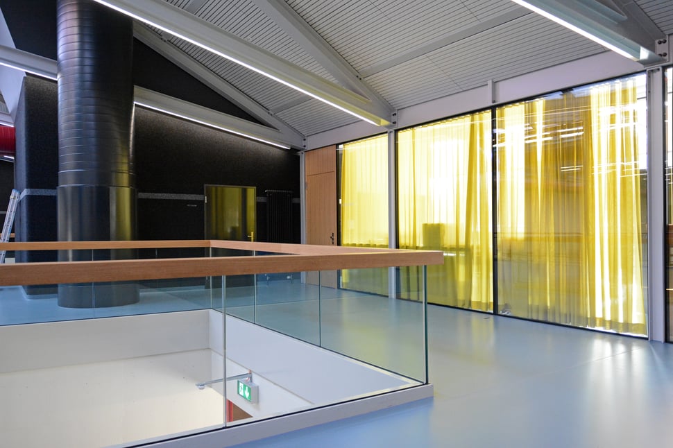 Erweiterung Turnhallen Berufsbildungsschule Winterthur BBW, Baudirektion Kanton Zürich, Hopf & Wirth Architekten Winterthur