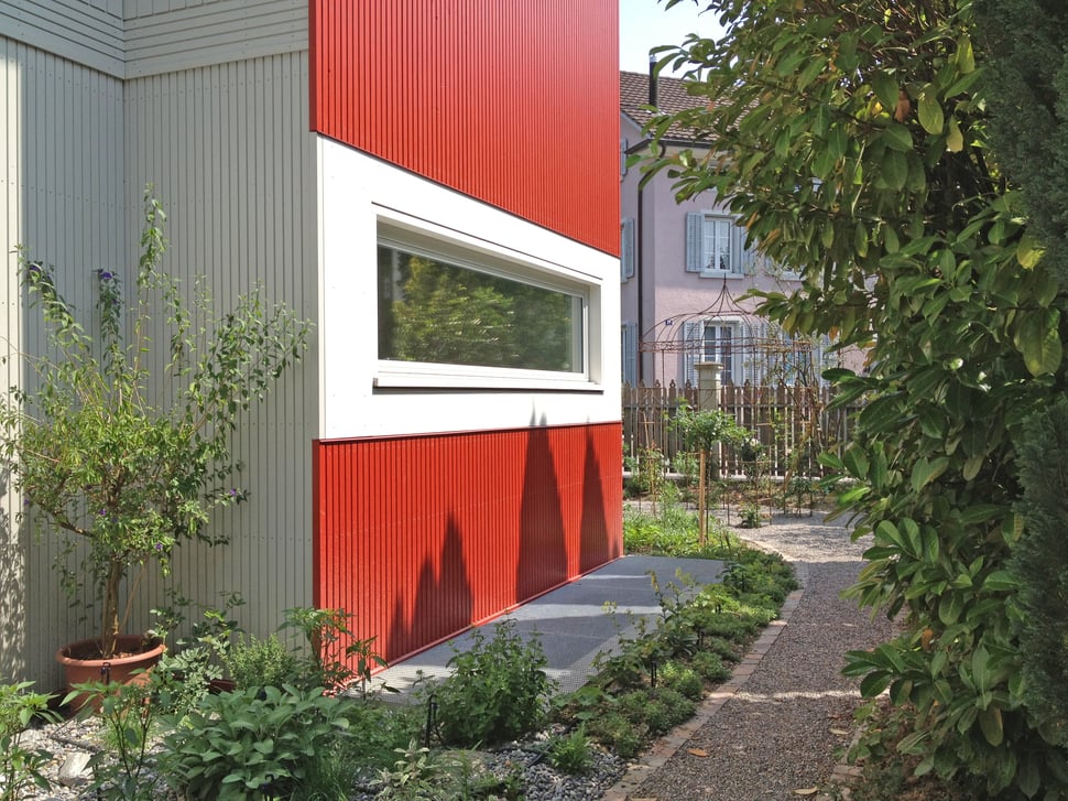 Hopf & Wirth Architekten ETH HTL SIA Winterthur, Erweiterung Neubau Pension Bugatti, Winterthur