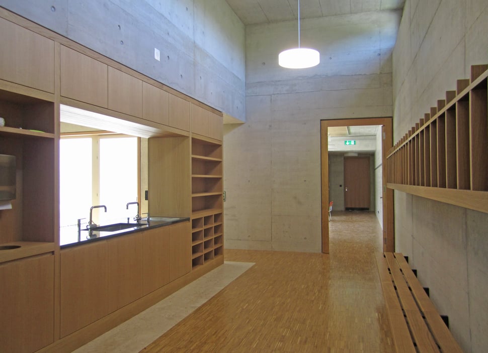 Hopf & Wirth Architekten Winterthur, Ernst Gisel, Erweiterung Schulhaus Steinboden Eglisau