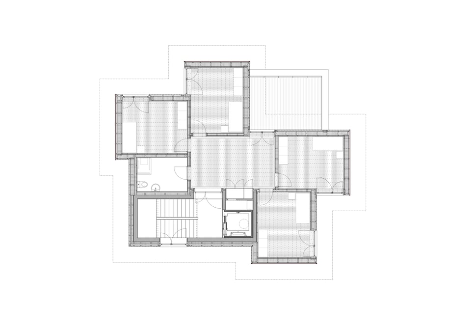 Hopf & Wirth Architekten ETH HTL SIA Winterthur, Erweiterung Neubau Pension Bugatti, Winterthur