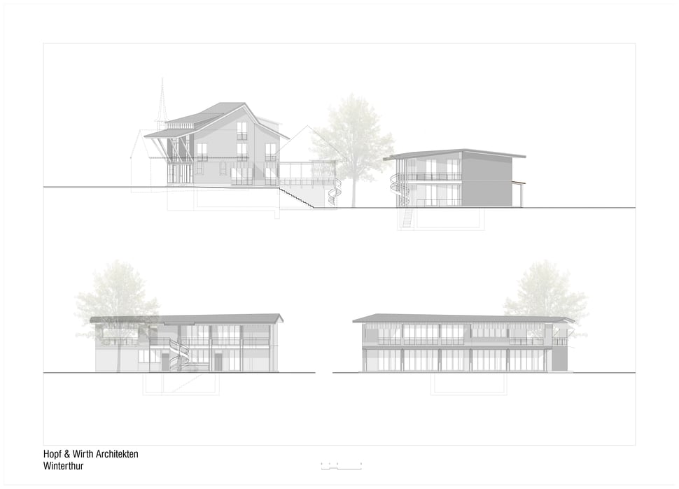 Hopf & Wirth Architekten, Wohnsiedlung Rheinsulz, Verkauf Eigentumswohnung, Verkauf Reiheneinfamilienhaus