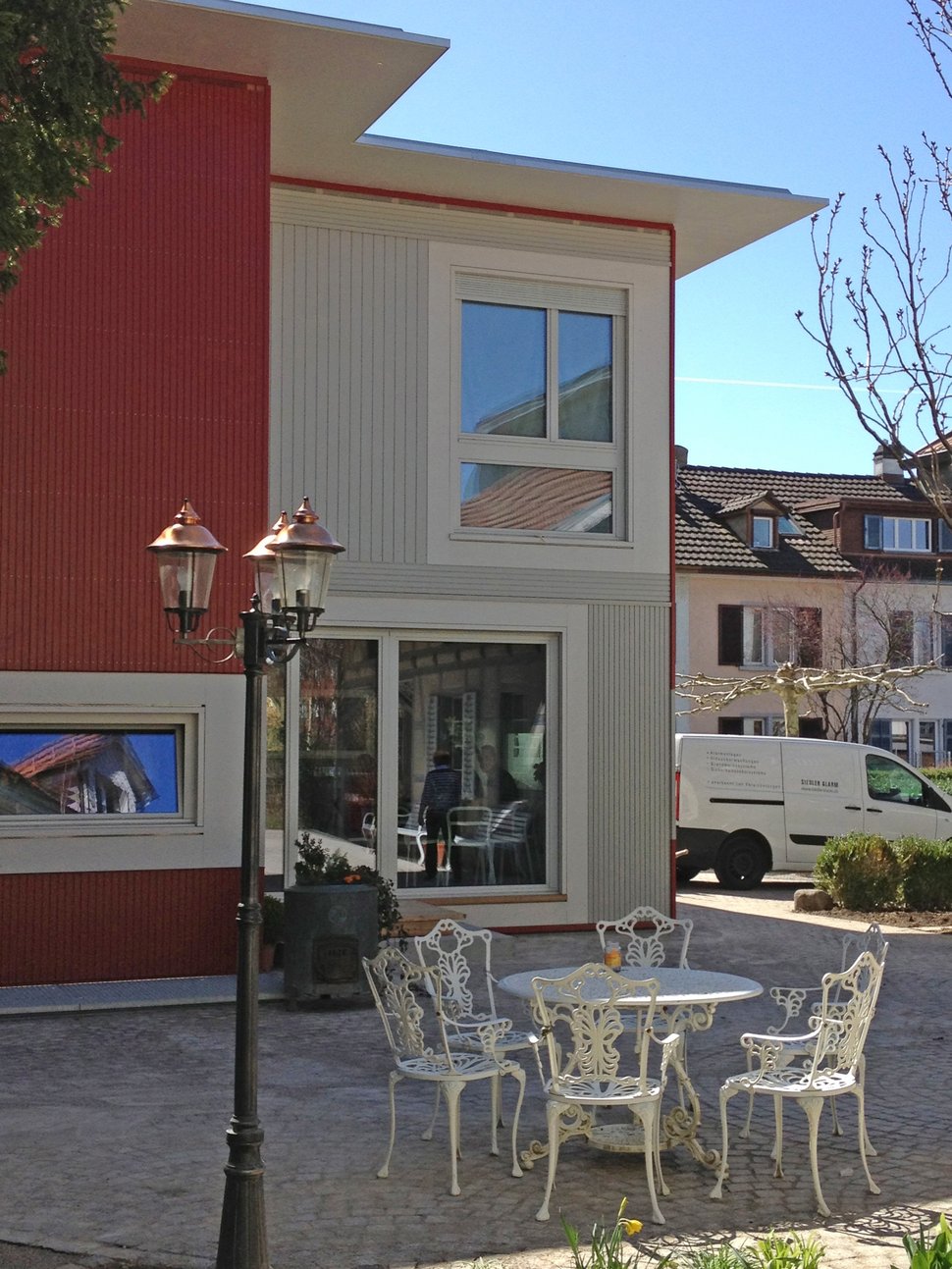 Hopf & Wirth Architekten ETH HTL SIA Winterthur, Erweiterung Neubau Pension Bugatti, Winterthur