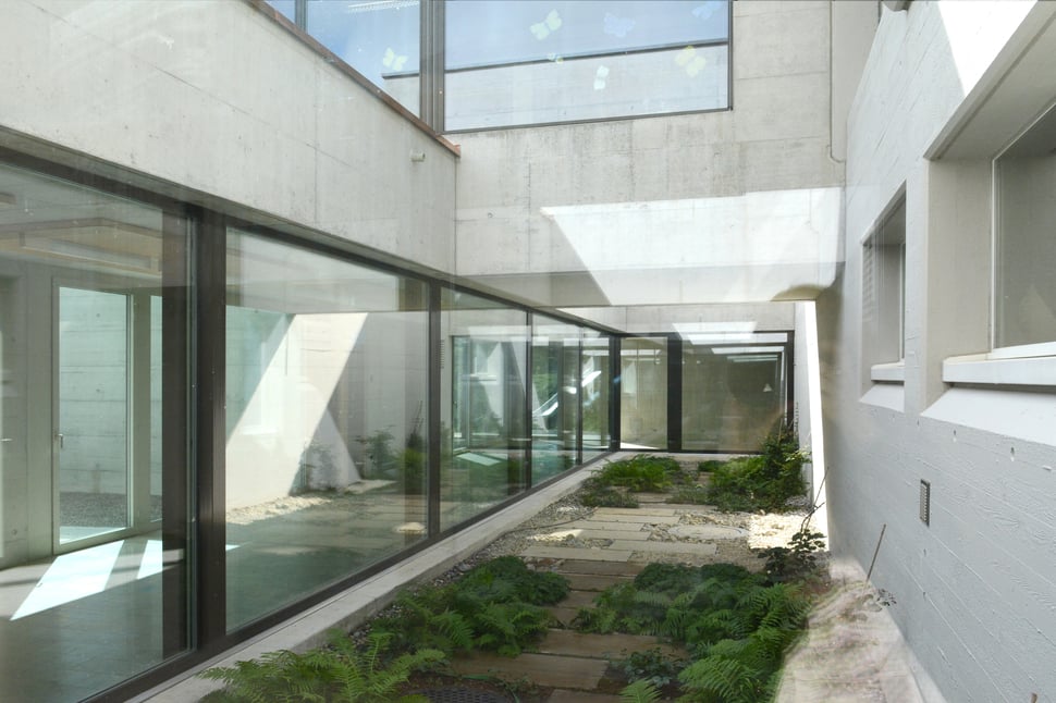 Hopf & Wirth Architekten Winterthur, Ernst Gisel, Erweiterung Schulhaus Steinboden Eglisau