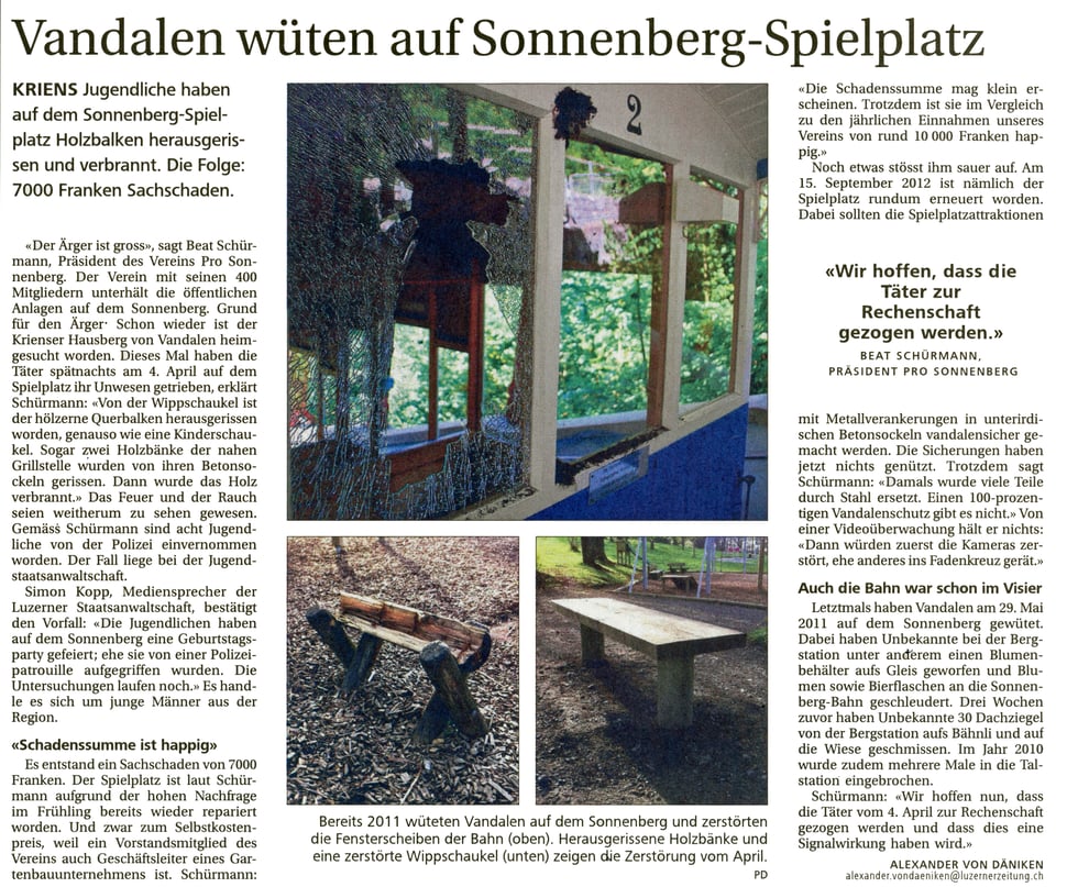 Quelle: NLZ vom 27. Mai 2014