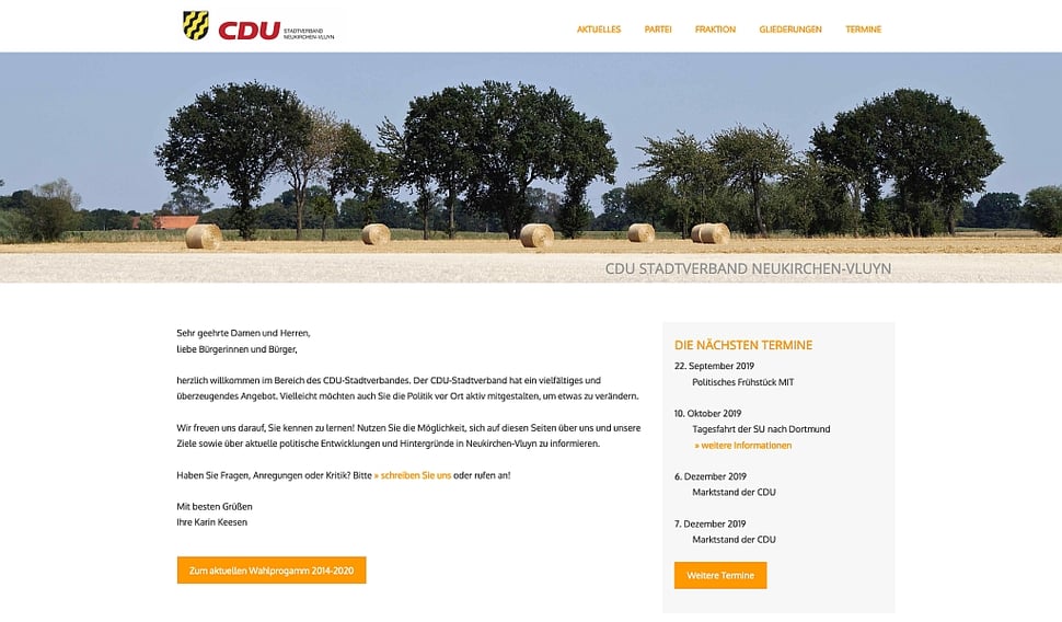 hansaconcept | Webdesign aus Lübeck für Parteien (CDU, SPD, FDP), Verbände (Gemeindeverband, Ortsverband, Kreisverband), Wahlkampf, Abgeordnete (Landtagsabgeordnete, Bundestagsabgeordnete) und Kandidaten (Landrat, Bürgermeister, Landtag, Bundestag)