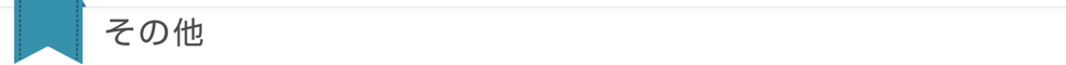 その他