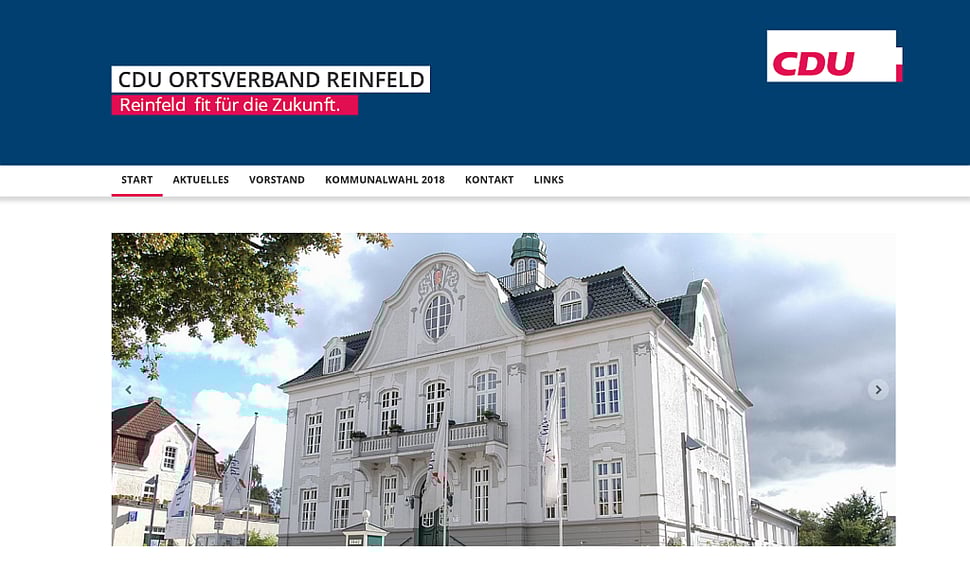 hansaconcept | Webdesign aus Lübeck für Ihren CDU-Wahlkampf, CDU-Ortsverband, CDU-Gemeindeverband, CDU-Kreisverband, CDU-Abgeordneten oder CDU-Kandidaten ind Schleswig-Holstein