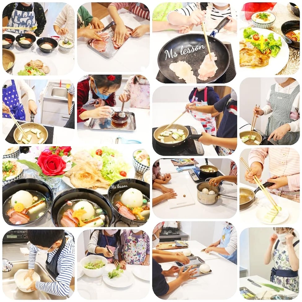 親子料理教室　子供料理教室　東京都　エムズレッスン　山岡真千子　