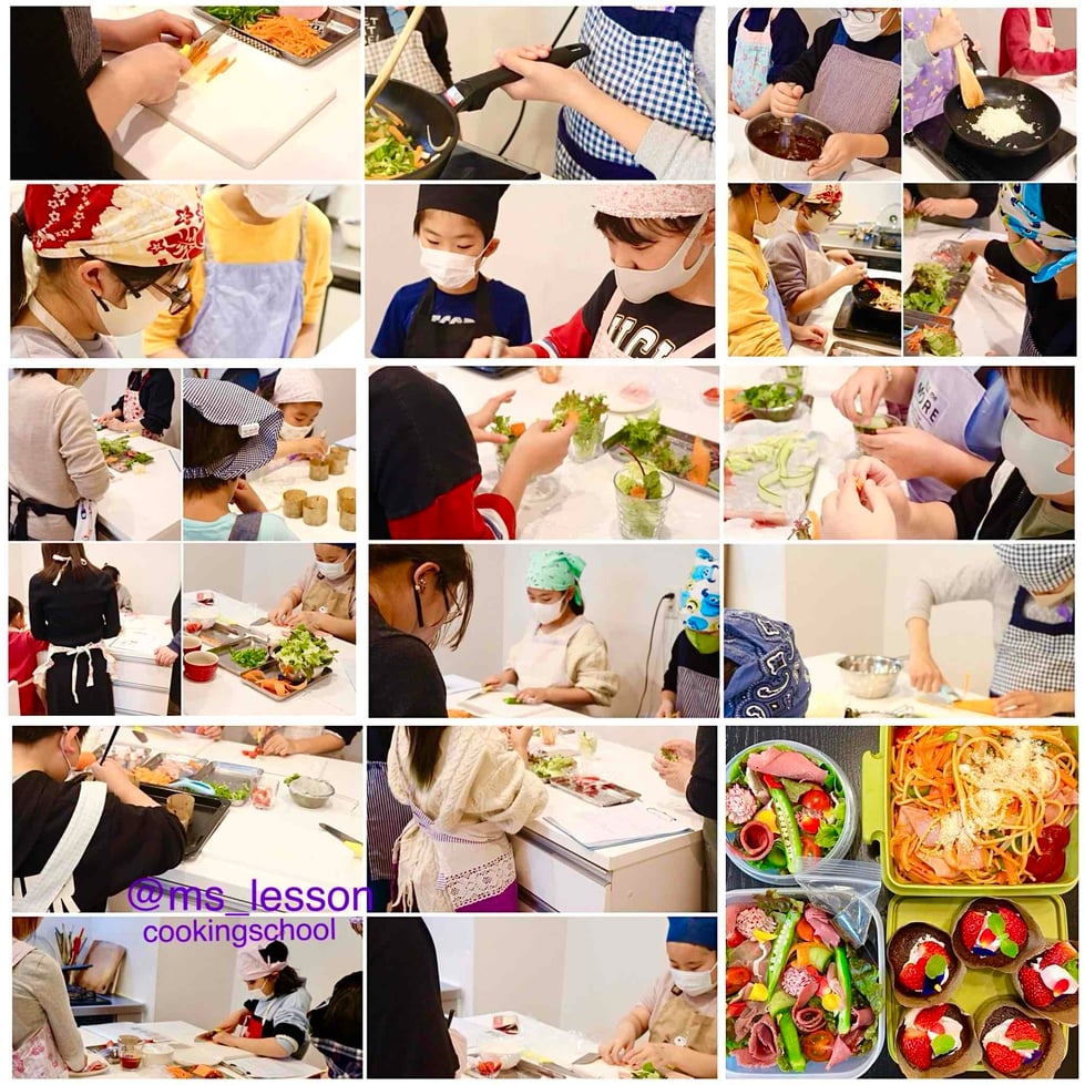 東京都 新宿区 目白 高田馬場 料理教室 山岡真千子 料理研究家 エムズレッスン 子供料理教室 親子料理教室