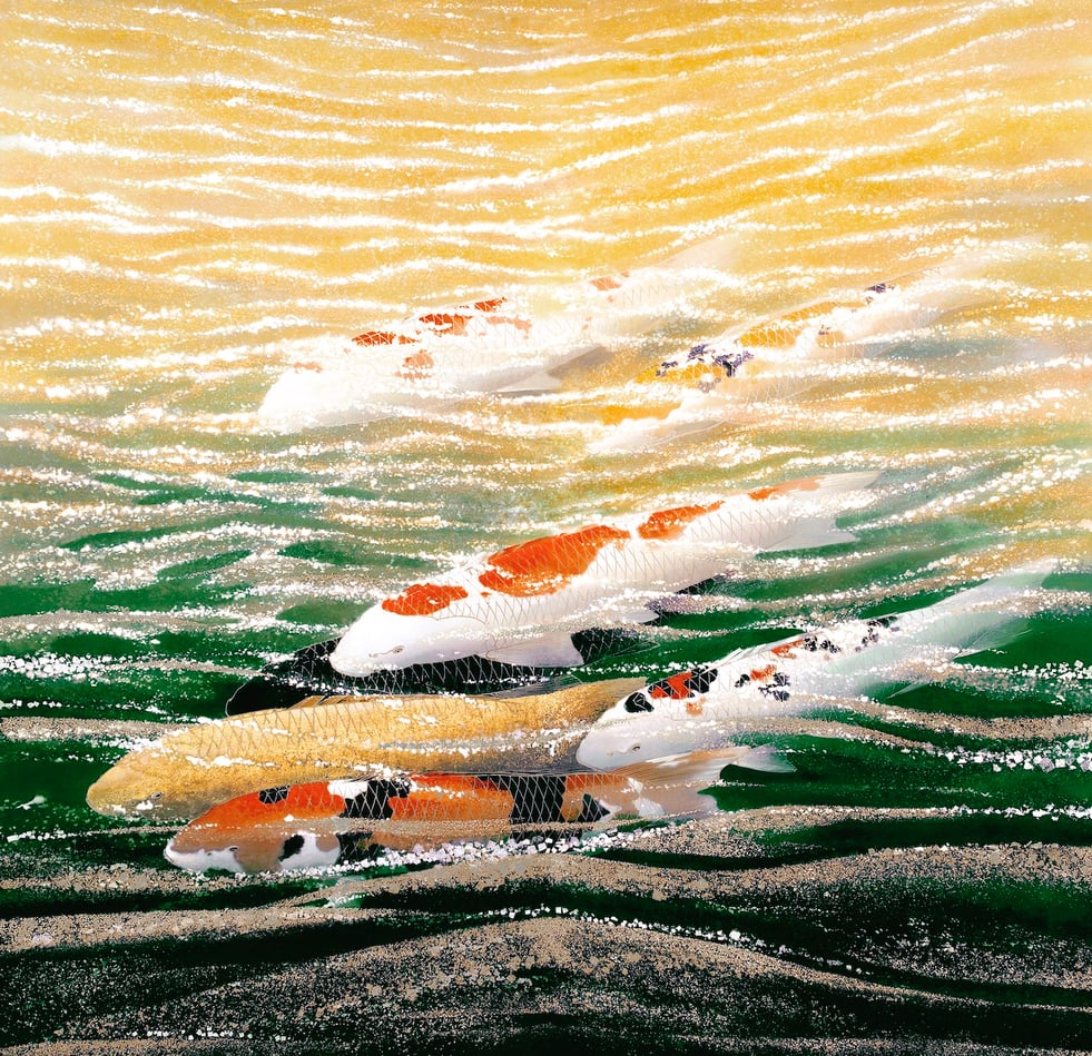 「陽光七彩」170cmx180cm