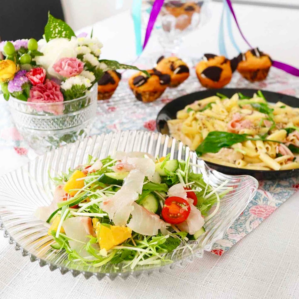 料理家　山岡真千子　親子料理教室　子供料理教室　エムズレッスン