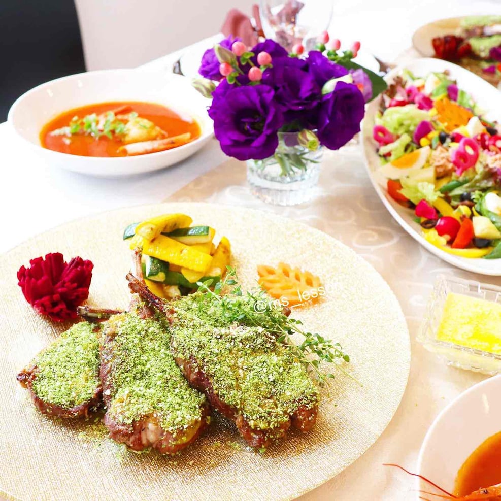 山岡真千子　新宿区　料理教室　エムズレッスン