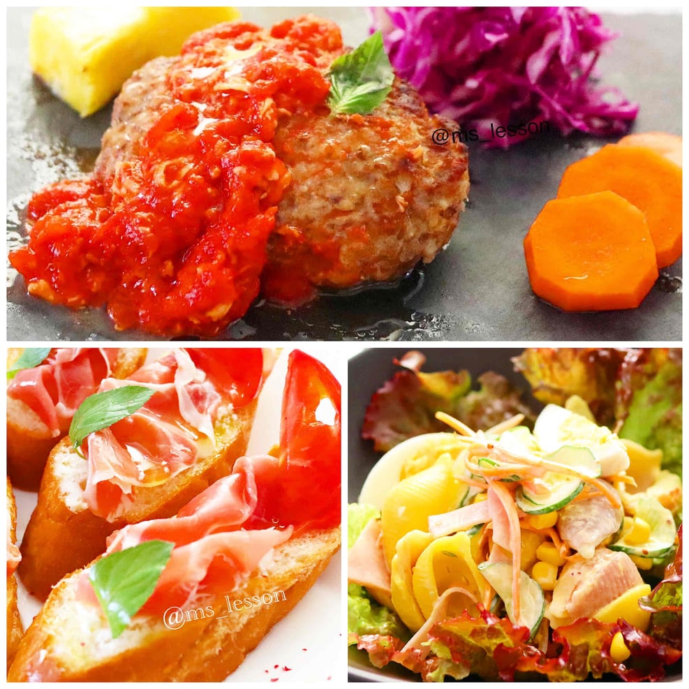 子供料理教室　親子料理教室　山岡真千子　料理研究家　エムズレッスン