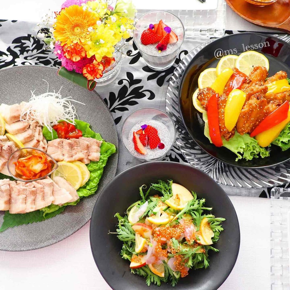 　山岡真千子　料理研究家　エムズレッスン