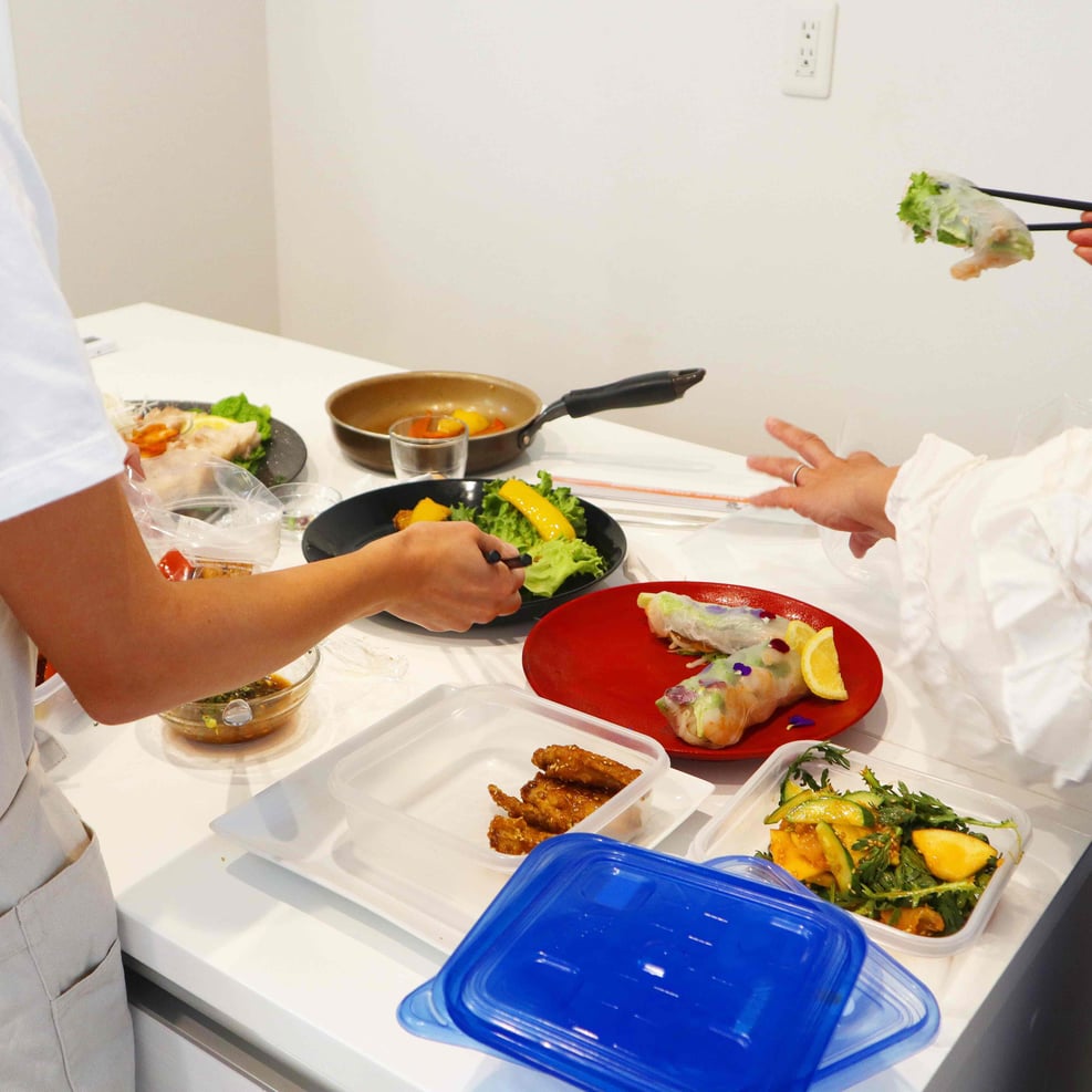 親子料理教室　子供料理教室　山岡真千子　料理研究家　エムズレッスン