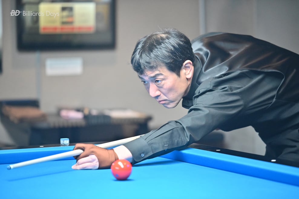 梅田竜二　画像は2024『全日本プロ3C選手権』