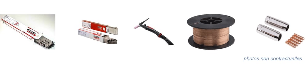 soudage : consommables pour la soudure