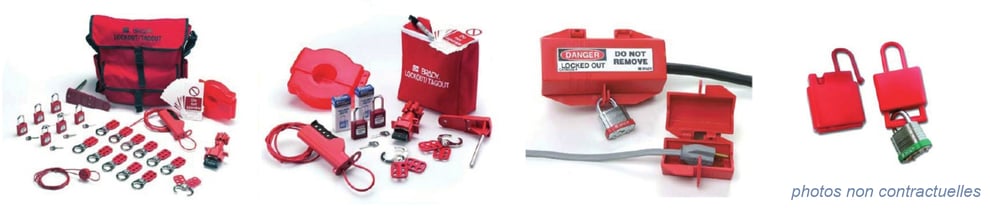 équipement de protection individuelle : dispositifs de consignation des énergies dangereuses