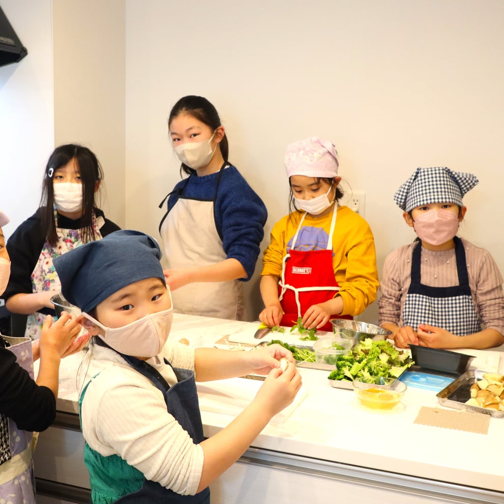 新宿　目白　子供　親子　料理教室　エムズレッスン　山岡真千子