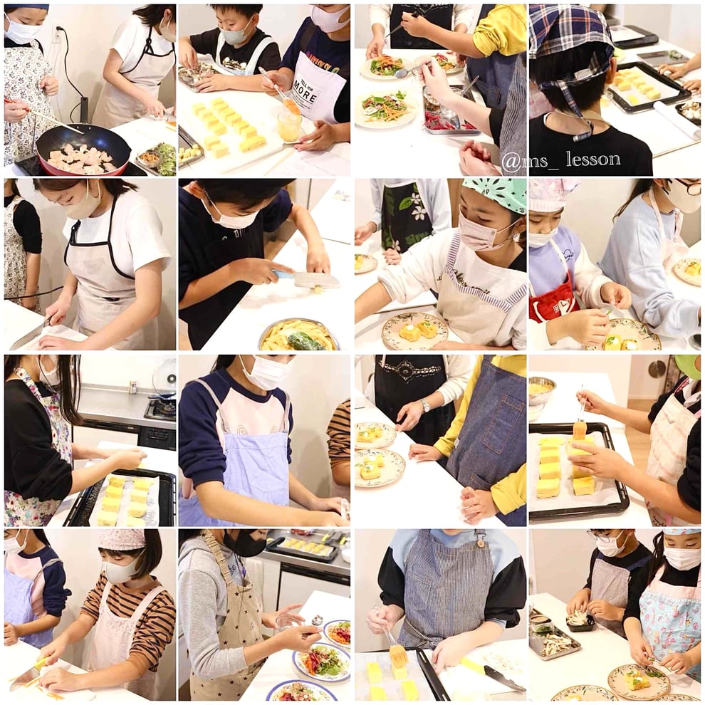 東京都　新宿区　目白　高田馬場　料理教室　山岡真千子　料理研究家　エムズレッスン　子供料理教室　親子料理教室