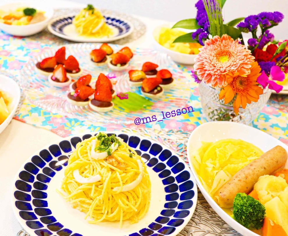 山岡真千子　　やまおかまちこ　子供料理教室　親子料理教室　東京都　新宿区　料理教室　エムズレッスン　　