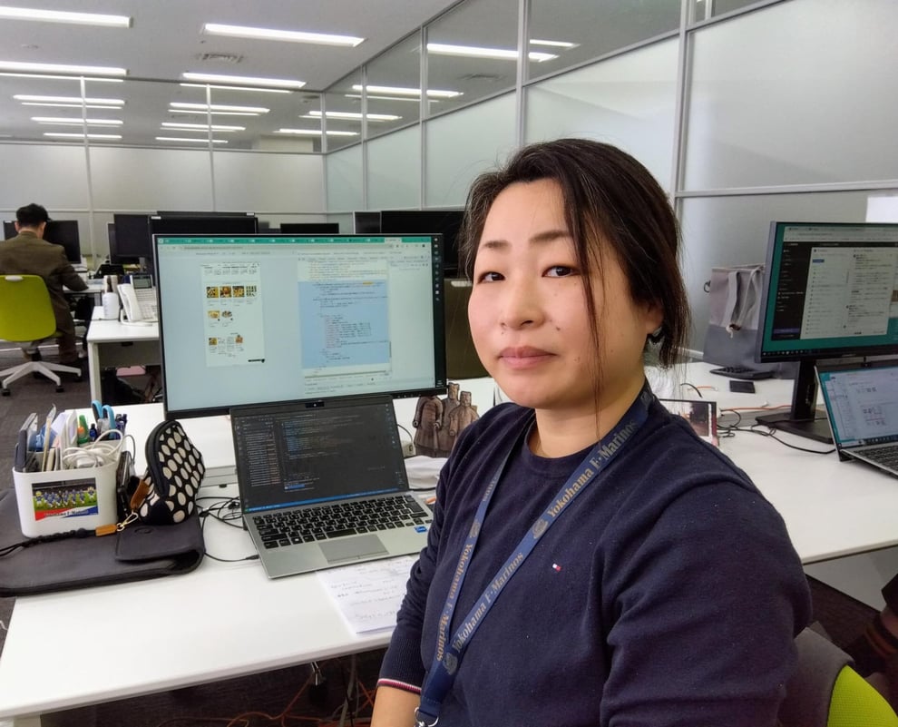 Webサービス事業部社員の写真