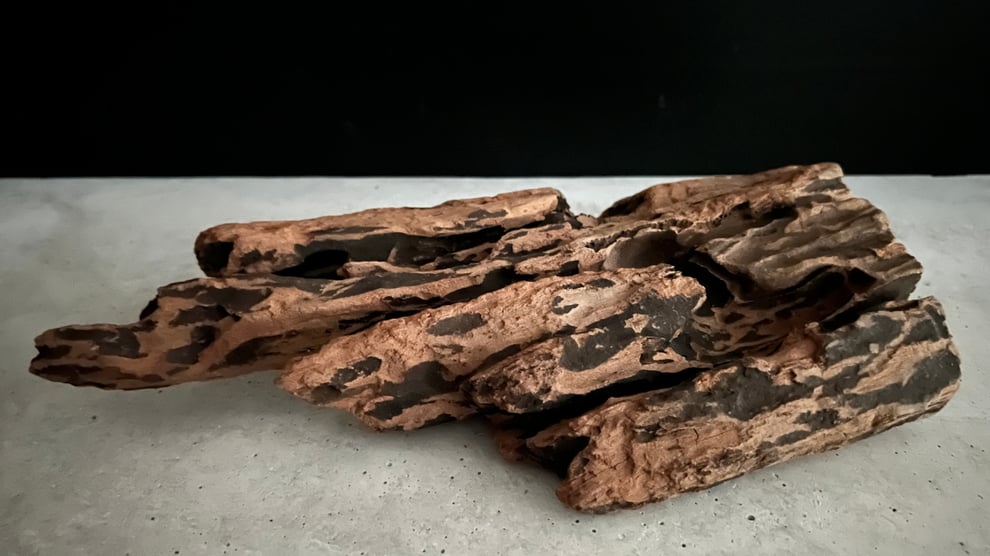 流木の加工について説明