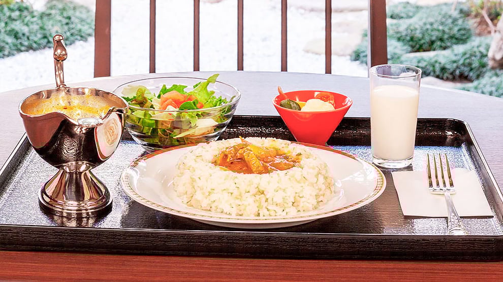 舞鶴「松栄館」さんのカレイライス