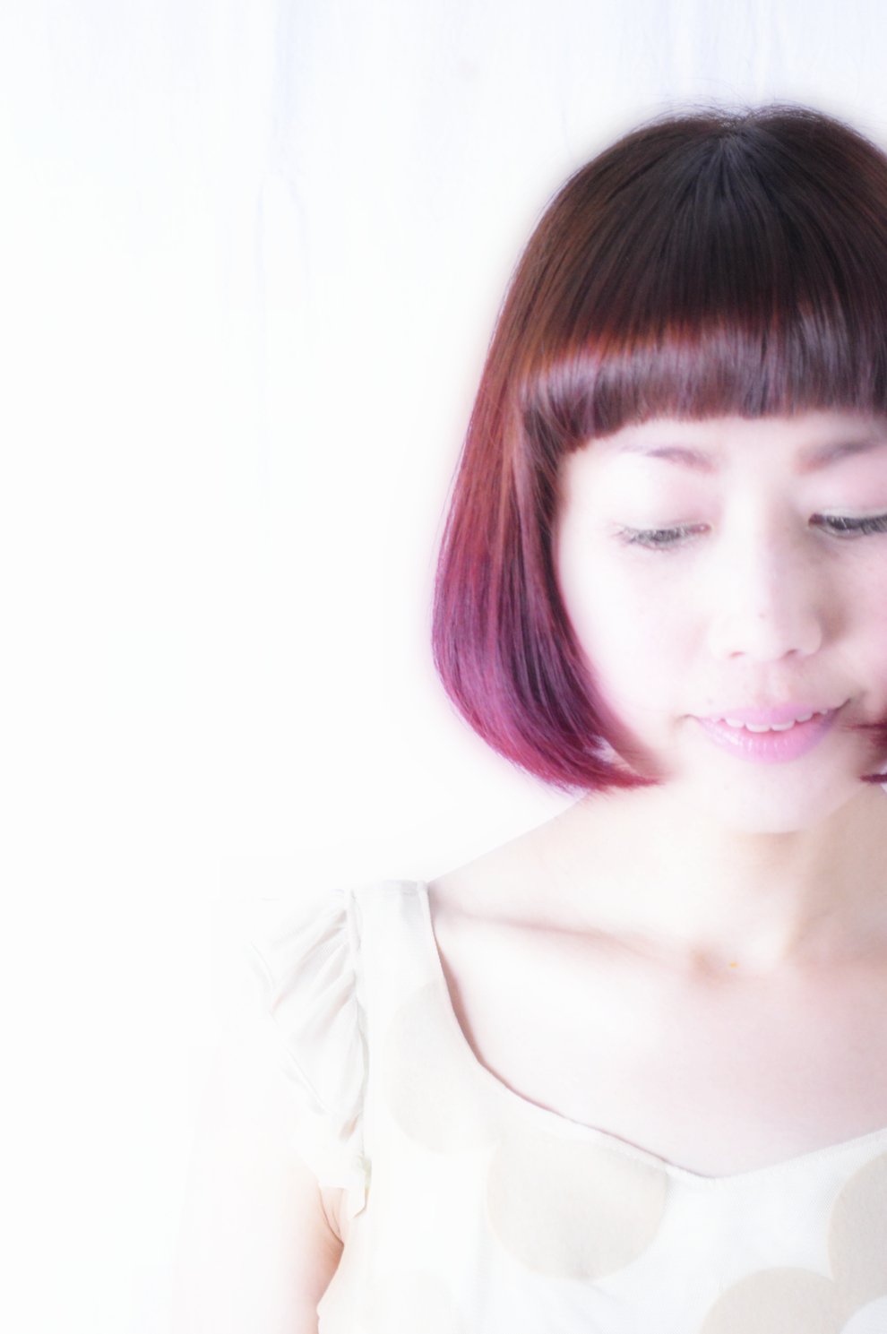 福岡平尾美容室　ヘアスタイル　ヘアカラー