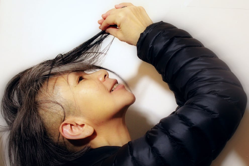 福岡平尾美容室　ヘアスタイル　ボブ　2ブロック