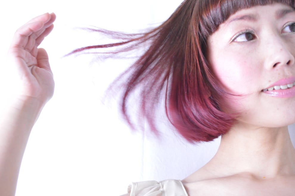 福岡平尾美容室　ヘアスタイル　ヘアカラー