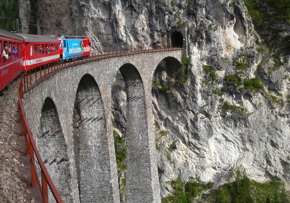 スイスの氷河特急