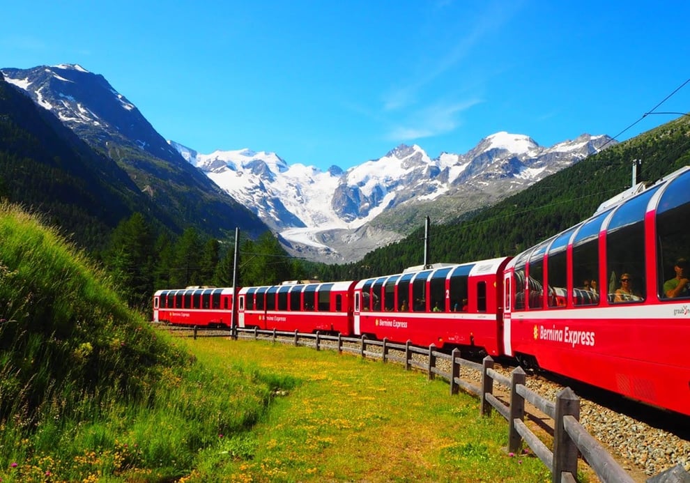 スイス氷河特急