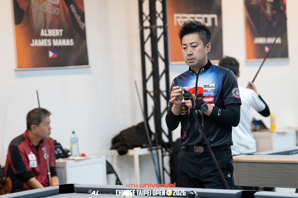 大井直幸　※Photo : α AL Photography 2026 / Chinese Taipei Open 2026