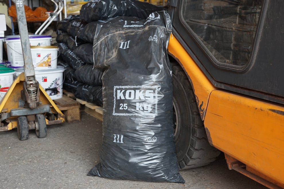 Hüttenkoks III 25-kg-PE-Sack