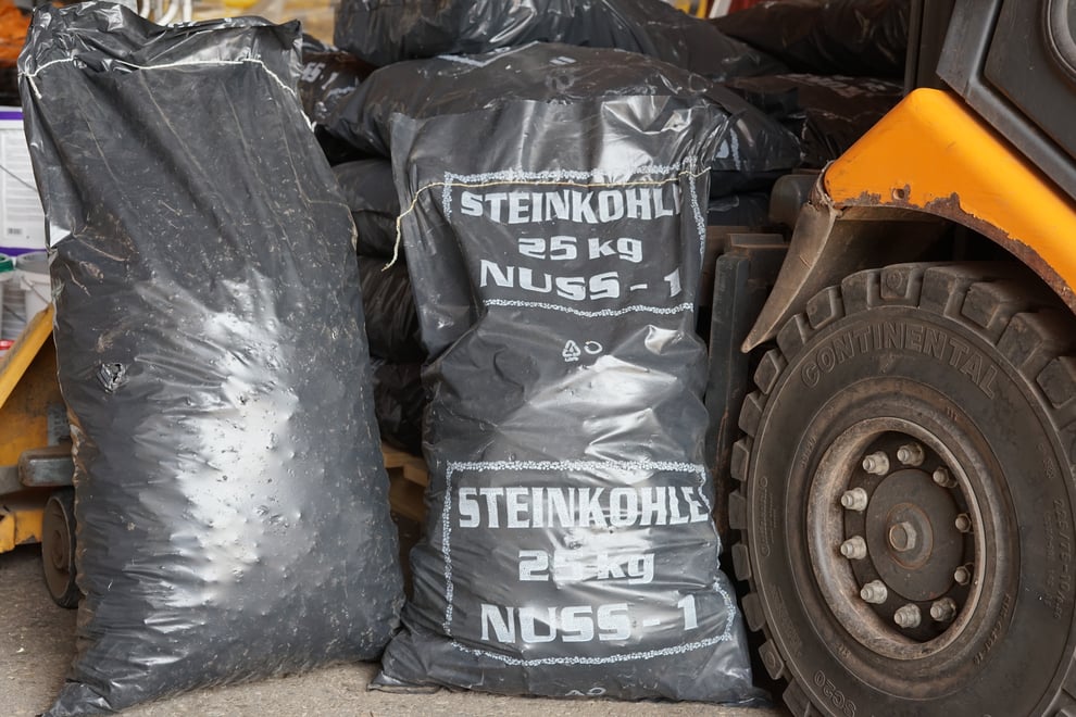 Steinkohle Nuss 1 25-kg-PE-Sack