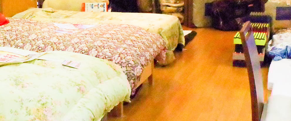 マットレスはいかがのイメージ　店内写真