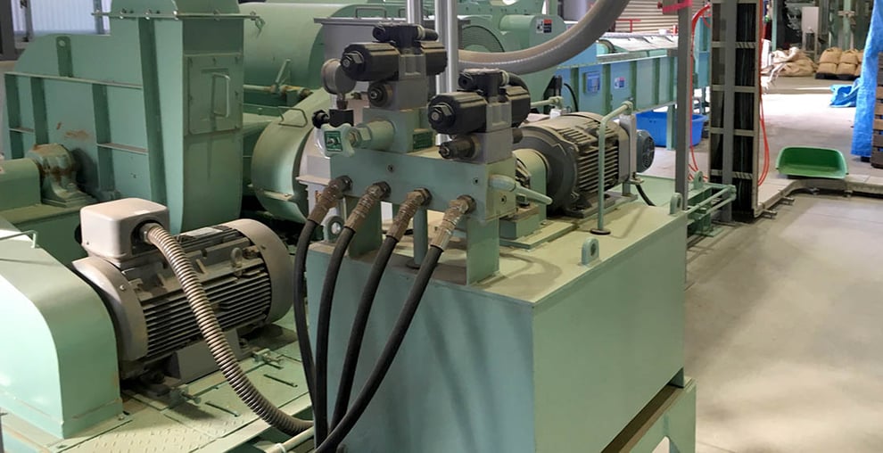 恩賜林ペレット工場