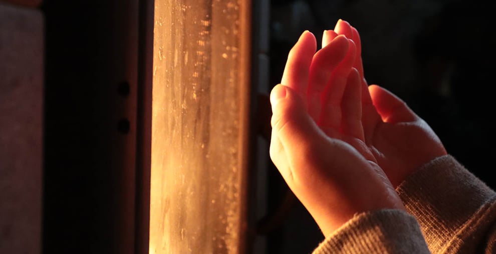 ストーブの温もり