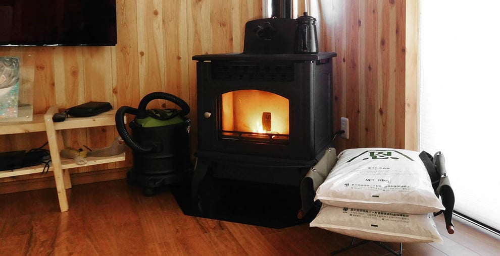 ペレットストーブは暖かくない？